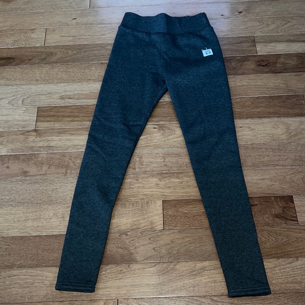 Sherpa lined leggings